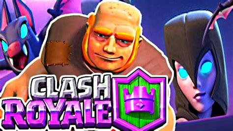 FAST GIANT NIGHT WITCH Deck! - Clash Royale! - YouTube