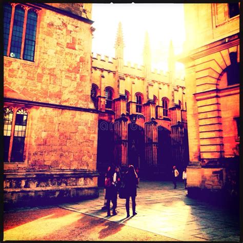 Oxford University Students editorial stock photo. Image of gown - 20415588