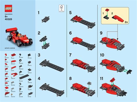 Lego Race Car Instructions