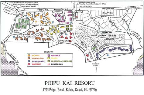 Poipu Kai Property Map