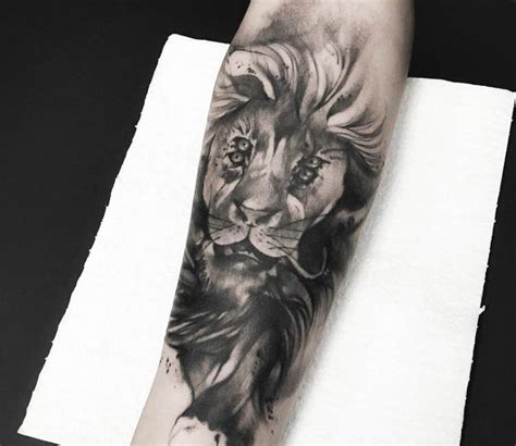 Dark Lion tattoo by Dener Silva | Photo 18758