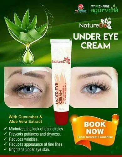 Nature De Under Eye Cream, Pack Size: 50 gm at Rs 195/pack in ...