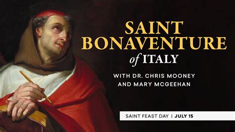 St. Bonaventure | Catholic Saints - Catholic Saints - Formed