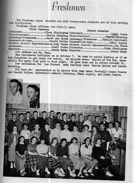 1953 Harrisburg High School Yearbook, Eagle, Harrisburg, Oregon ...