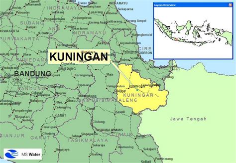 Cirebon Kuningan Map