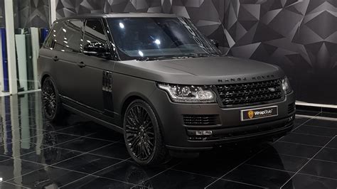 Range Rover Vogue - Black Matt wrap | WrapStyle