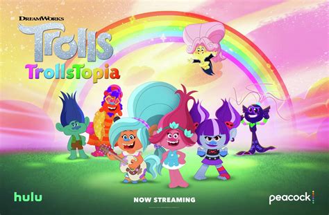 DreamWorks TrollsTopia Is Streaming Now!