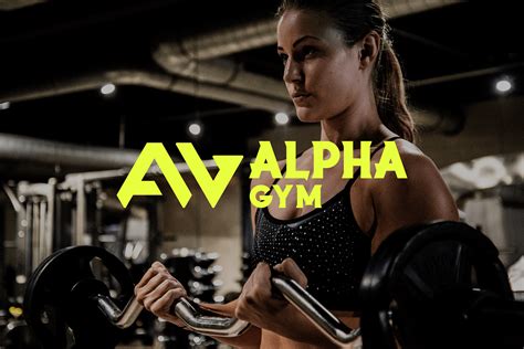 Alpha Gym - Visual Identity on Behance