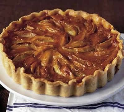 tarte aux pommes chocolat amandes - recette facile pour votre dessert.