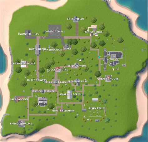 BATTLE ROYALE MAP CHAPTER 1 - Fortnite Creative Map Code - Dropnite