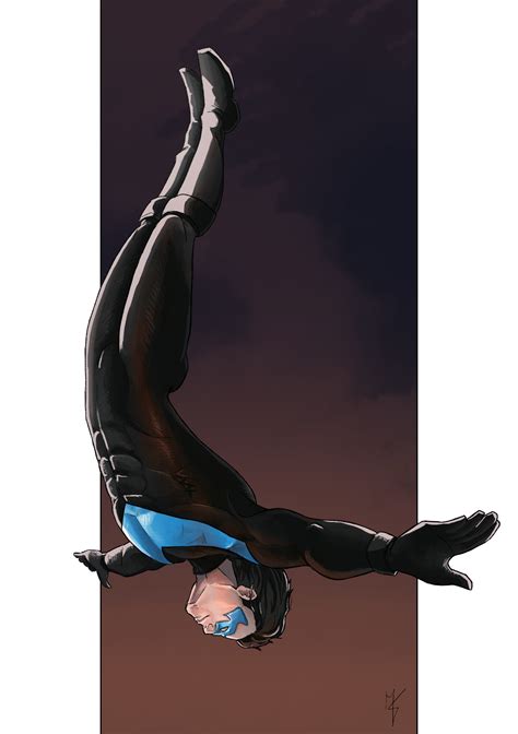 [Fan Art] Nightwing fanart by me : r/DCcomics