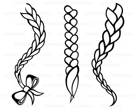 hair braid clipart 10 free Cliparts | Download images on Clipground 2024