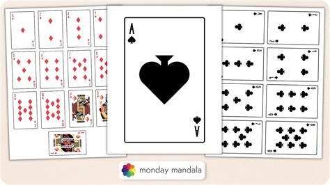 Printable Playing Cards (Free PDF Sheets In 3 Sizes)