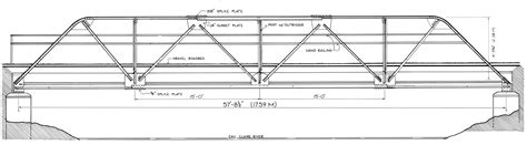 Free Plans of Warren Truss Bridge for Model Railroad Layout | Free ...