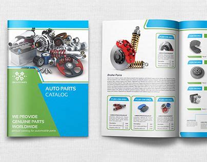 Check out new work on my @Behance profile: "Auto Parts Catalog Brochure ...