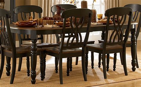 Ohana Black Rectangular Extendable Dining Table from Homelegance ...