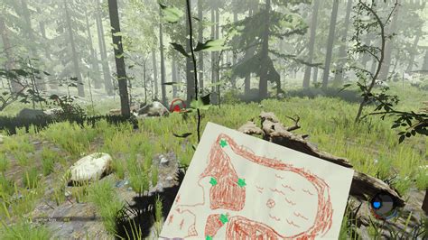 The Forest Chainsaw Cave Location Map