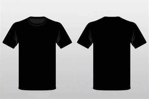 Contoh Kaos Hitam Kaos depan belakang seragam elegan samping hebat emas ...