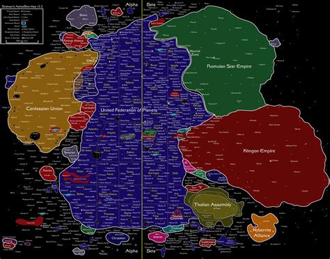 Territorial maps of Star Trek space : startrek