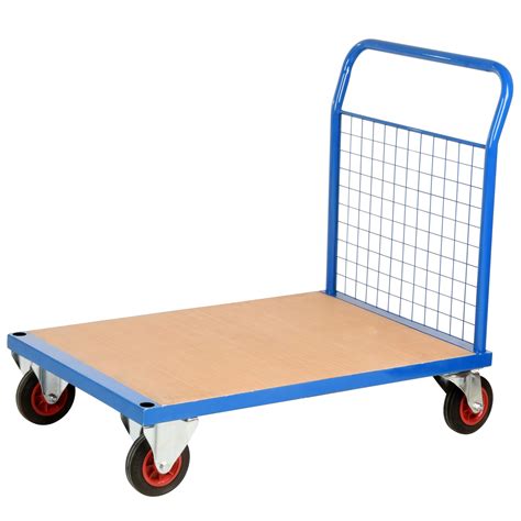 Flat Bed Trolley | Warehouse & Picking Trolley | 500kg | LLM Handling