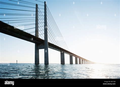 View of Oresund Bridge Stock Photo - Alamy