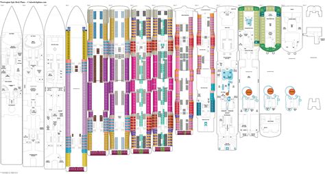 Norwegian Epic Floor Plan Deck 12 - floorplans.click