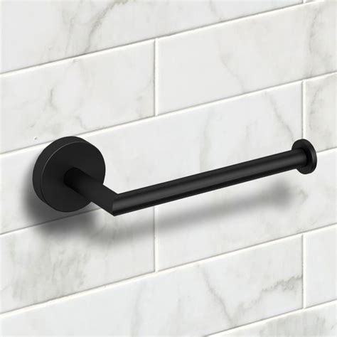 Matte Black Toilet Paper Holder | Black toilet paper, Black toilet ...