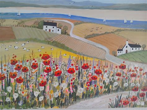 Maureen Bonfield | British Naives | Art painting, Nature prints, Bonfield