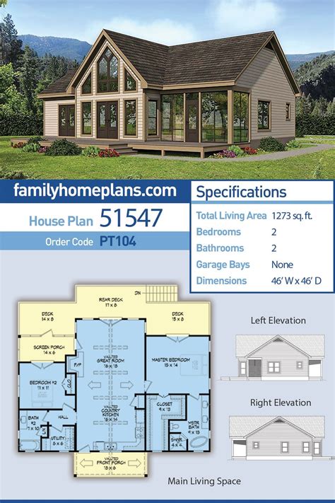 Simple Ranch Style House Plans - Small Modern Apartment