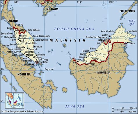 Where Is Malaysia On The Map