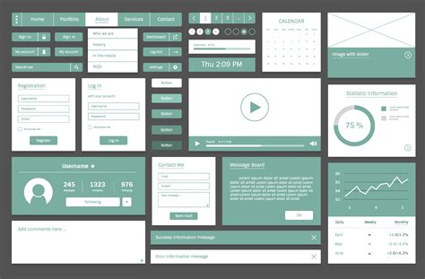 Website design template layout illustration - Download Free Vectors ...