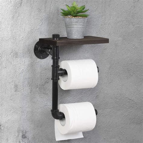 Double Toilet Paper Holder - Vintage Toilet Paper Roll Holder Wall ...