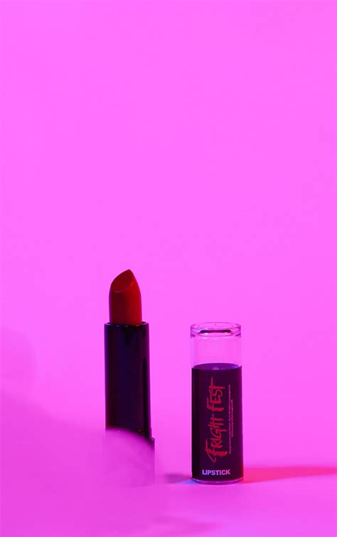 Blood Red Lipstick | Beauty | PrettyLittleThing AUS