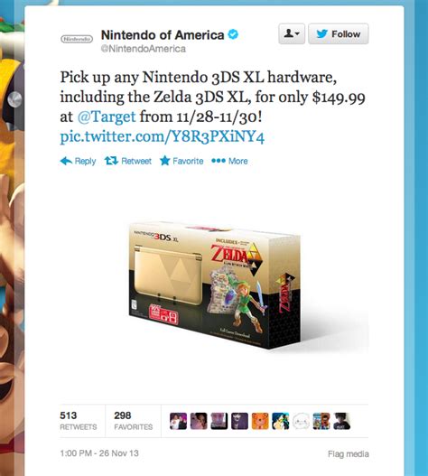 Nintendo confirms Legend of Zelda Black Friday 3DS XL Bundle for $150 ...