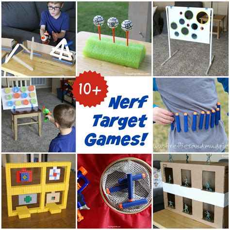 10+ of the BEST Nerf Target Games - Frugal Fun For Boys and Girls