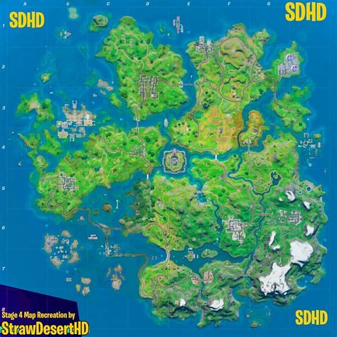 Fortnite Stage 4 Map Changes: Pleasant Park uncovered, new roadways and ...