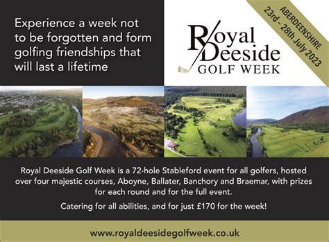 Registration open for Royal Deeside Golf Week | Women & Golf