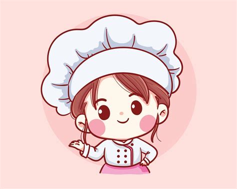 Bakery Chef Cartoon