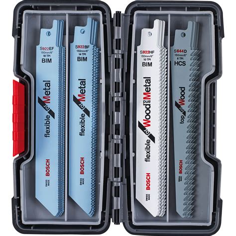 Bosch 20 Piece Reciprocating Saw Blades Set | Sabre & Reciprocating Saw ...