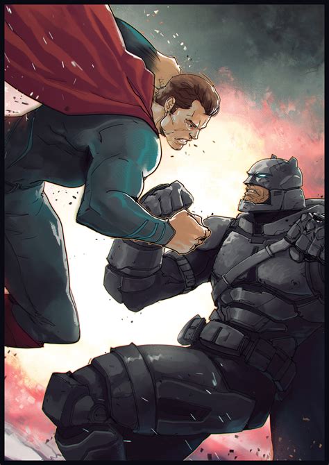 Batman VS Superman by Hicham Habchi : r/ImaginaryGotham