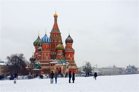 Tips for Traveling to Moscow and St. Petersburg in Winter