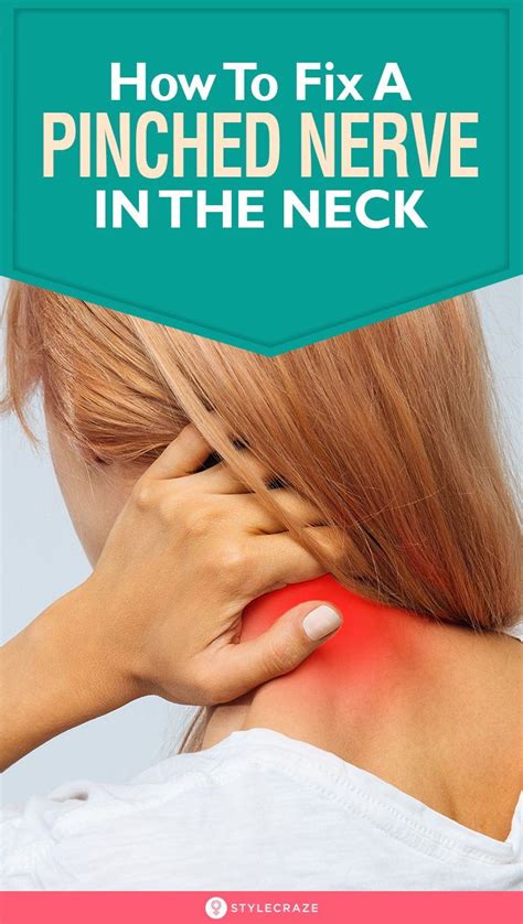 Pinched Nerve In The Neck: Causes, Symptoms, & How To Fix It | Pinched ...