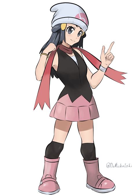 Dawn from Diamond and Pearl : r/Pokemonart