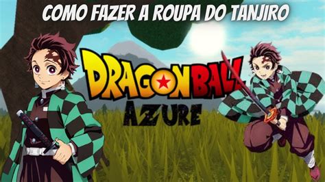 COMO FAZER ID DO TANJIRO DO ROBLOX - DRAGON BALL AZURE (how to make ...