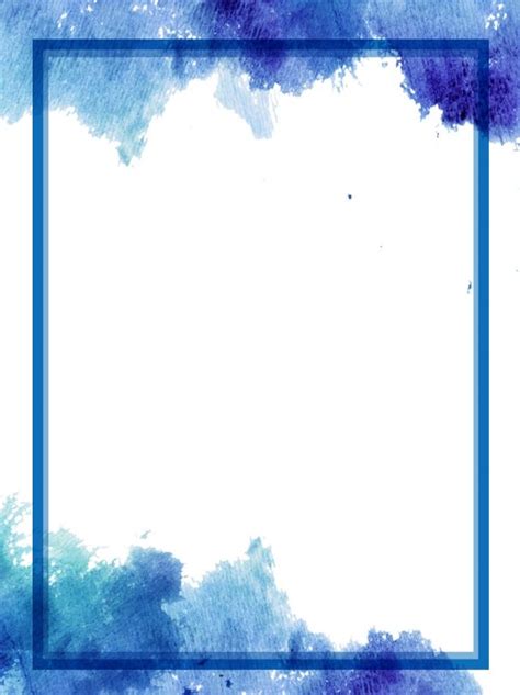 Blue Ink Traditional Border Background | Blue background wallpapers ...