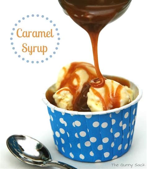 Caramel Syrup - The Gunny Sack