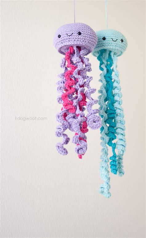 Crochet Jellyfish - One Dog Woof