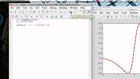 MATLAB Command Line Plotting: Simple example - YouTube