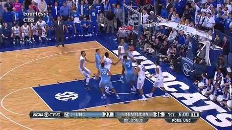 UNC Men's Basketball: Highlights vs. Kentucky - YouTube