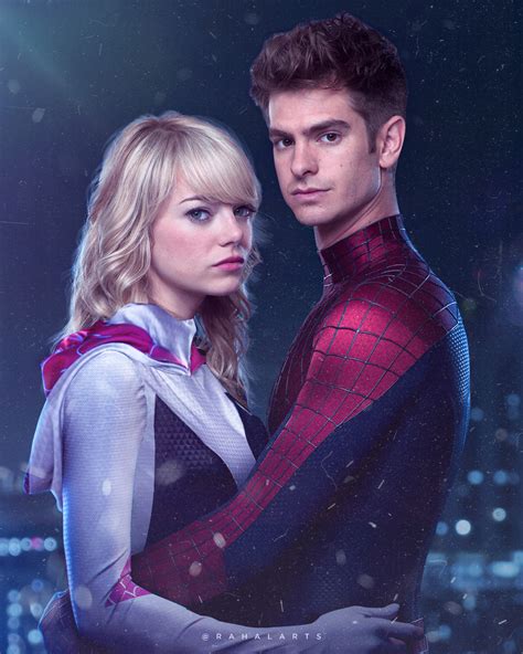 Spiderman And Gwen Stacy Fan Art